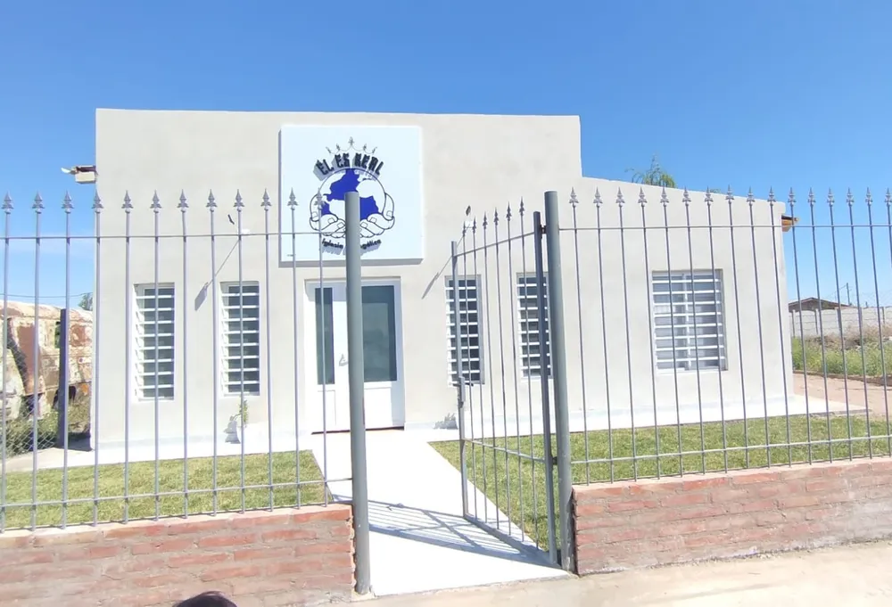 Sede de la iglesia en Catriel, Río Negro